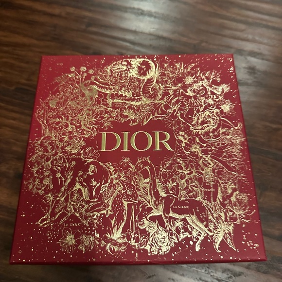 Dior Luxurious Red and Gold Box
